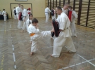 Trening kumite w sądeckiej sekcji Karate Kyokushin