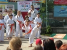 Pokaz Karate na Pikniku Rodzinnym przy ZSS nr 1