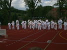Pokaz Karate podczas Dnia Dziecka w Łososinie Górnej