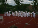 Pokaz Karate podczas Dnia Dziecka w Łososinie Górnej