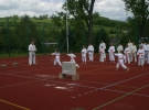 Pokaz Karate podczas Dnia Dziecka w Łososinie Górnej