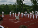 Pokaz Karate podczas Dnia Dziecka w Łososinie Górnej