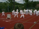 Pokaz Karate podczas Dnia Dziecka w Łososinie Górnej