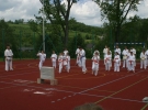 Pokaz Karate podczas Dnia Dziecka w Łososinie Górnej