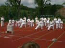 Pokaz Karate podczas Dnia Dziecka w Łososinie Górnej