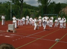 Pokaz Karate podczas Dnia Dziecka w Łososinie Górnej