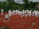 Pokaz Karate podczas Dnia Dziecka w Łososinie Górnej