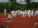 Pokaz Karate podczas Dnia Dziecka w Łososinie Górnej
