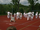 Pokaz Karate podczas Dnia Dziecka w Łososinie Górnej