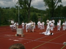 Pokaz Karate podczas Dnia Dziecka w Łososinie Górnej