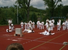 Pokaz Karate podczas Dnia Dziecka w Łososinie Górnej
