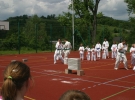 Pokaz Karate podczas Dnia Dziecka w Łososinie Górnej
