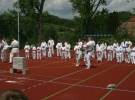 Pokaz Karate podczas Dnia Dziecka w Łososinie Górnej