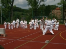 Pokaz Karate podczas Dnia Dziecka w Łososinie Górnej