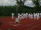 Pokaz Karate podczas Dnia Dziecka w Łososinie Górnej