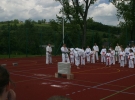 Pokaz Karate podczas Dnia Dziecka w Łososinie Górnej
