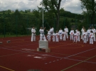 Pokaz Karate podczas Dnia Dziecka w Łososinie Górnej