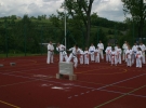 Pokaz Karate podczas Dnia Dziecka w Łososinie Górnej