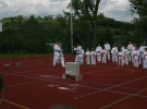 Pokaz Karate podczas Dnia Dziecka w Łososinie Górnej