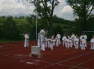 Pokaz Karate podczas Dnia Dziecka w Łososinie Górnej