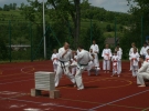 Pokaz Karate podczas Dnia Dziecka w Łososinie Górnej