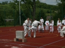 Pokaz Karate podczas Dnia Dziecka w Łososinie Górnej