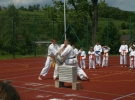 Pokaz Karate podczas Dnia Dziecka w Łososinie Górnej