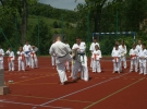 Pokaz Karate podczas Dnia Dziecka w Łososinie Górnej