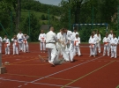 Pokaz Karate podczas Dnia Dziecka w Łososinie Górnej