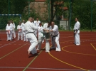 Pokaz Karate podczas Dnia Dziecka w Łososinie Górnej