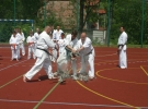 Pokaz Karate podczas Dnia Dziecka w Łososinie Górnej
