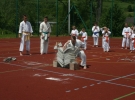 Pokaz Karate podczas Dnia Dziecka w Łososinie Górnej