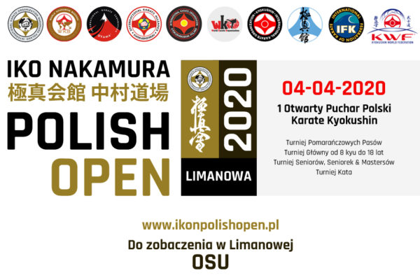 IKO Nakamura Polish Open 04-04-2020 – Informacje