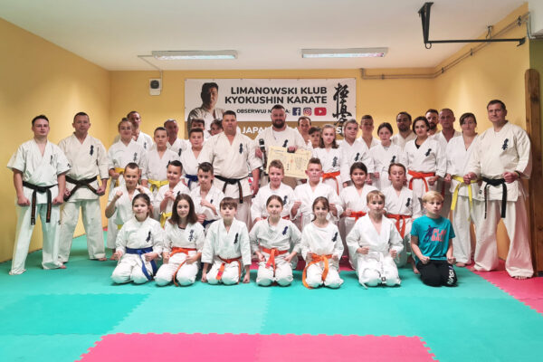 Sensei Marcin Guzik odebrał certyfikat i pas na 2 dan