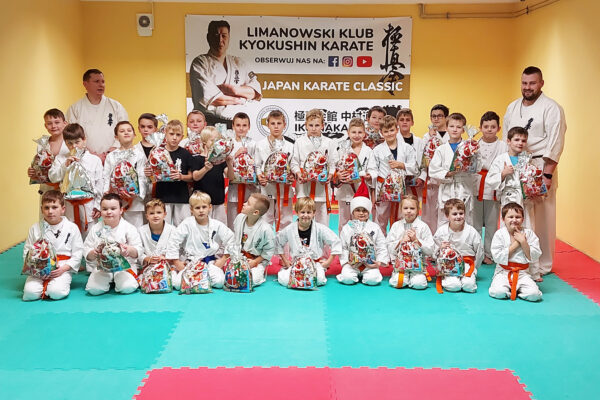 Mikołajki 2020 w dojo Limanowa