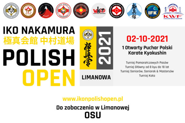 IKO Nakamura Polish Open 02-10-2021 – Informacje