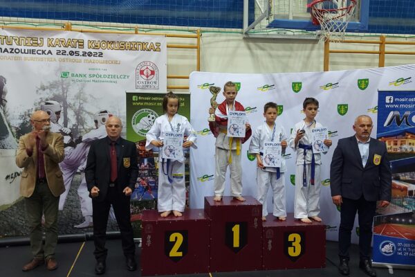 5 medali na Open IKAK Poland Championship – XVII Turnieju Karate Kyokushinkai w Ostrowi Mazowieckiej