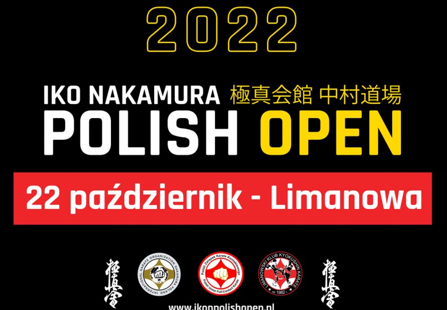 Zapowiedź 2 edycji IKO Nakamura Polish Open – 22 październik 2022