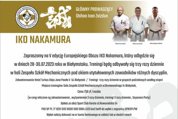 5 edycja Obozu IKO Nakamura – Białystok
