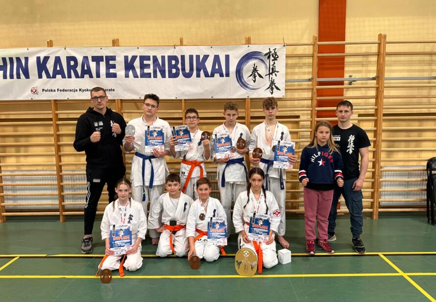 7 medali na mini Challenger Karate Kyokushin 2024 w Chrząstowicach!