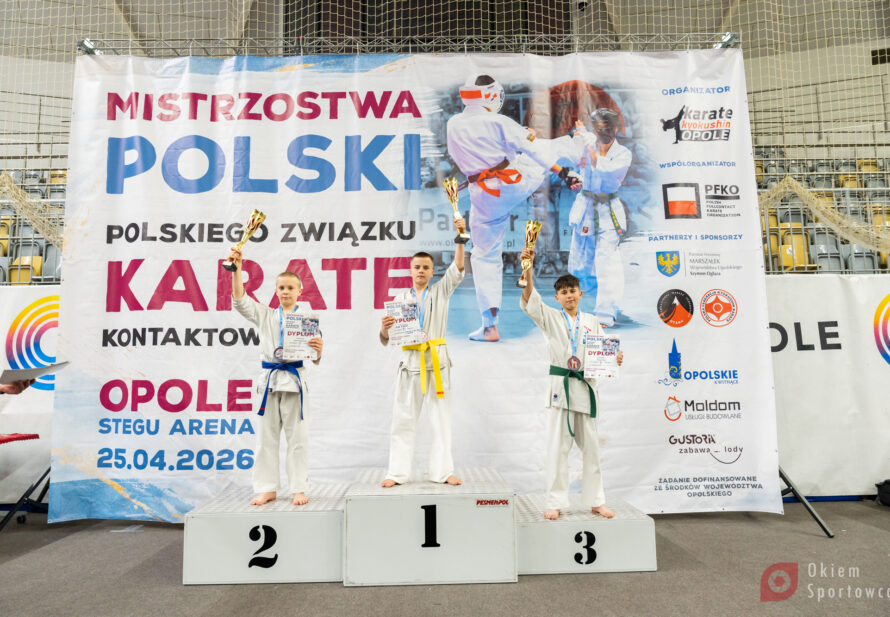 3 tytuły Mistrzów Polski i 6. miejsce drużynowo na Mistrzostwach Polski w Opolu!