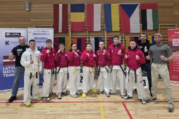 4 medale na Otwartym Pucharze Łotwy!