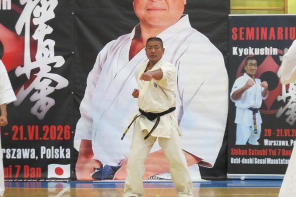 Seminarium Karate Kyokushin z Shihan Satoshi Yui
