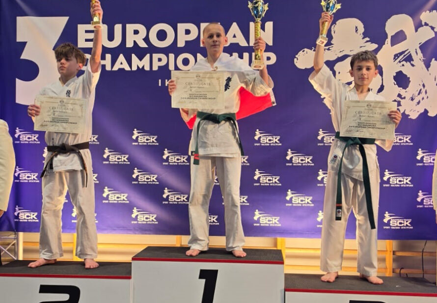 Mistrz Europy i łącznie 6 medali na III Mistrzostwach Europy IKO Nakamura w Białymstoku!